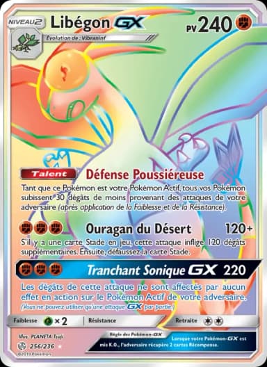 Carte Libégon GX