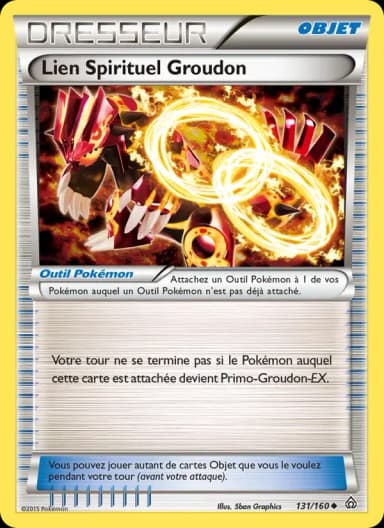 Carte Lien Spirituel Groudon