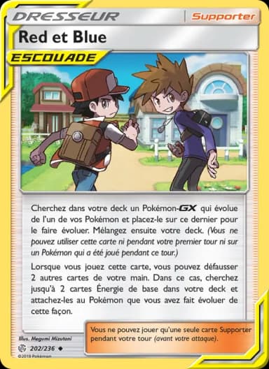 Carte Red et Blue