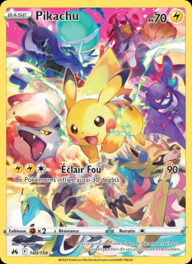 Carte Pikachu