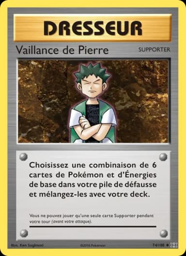 Carte Vaillance de Pierre