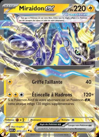 Carte Miraidon-ex