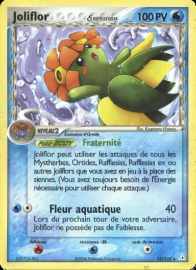 Carte Joliflor δ
