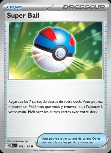 Carte Super Ball