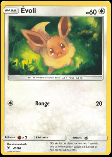 Carte Évoli