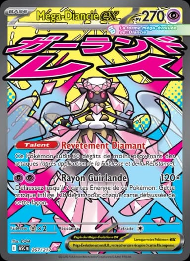 Carte Méga-Diancie-ex