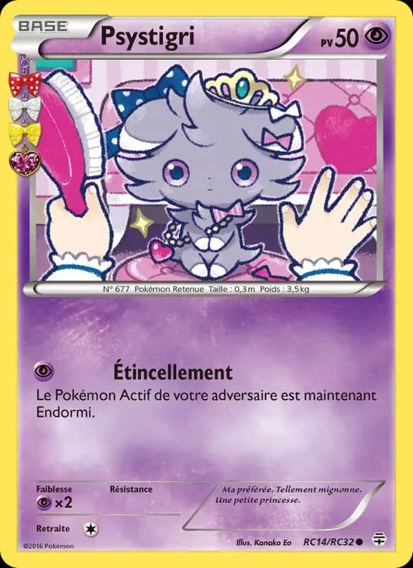 Carte Pokémon Psystigri — Générations