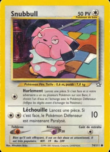 Carte Snubbull