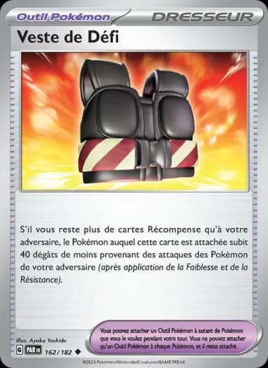 Carte Veste de Défi