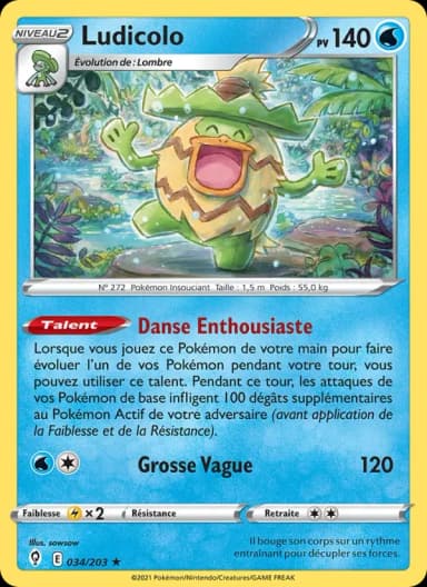 Carte Ludicolo