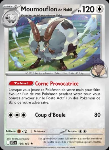 Carte Moumouflon de Nabil