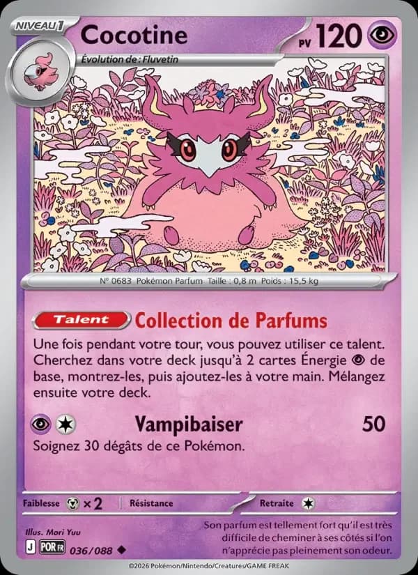 Carte Pokémon Cocotine — Équilibre Parfait