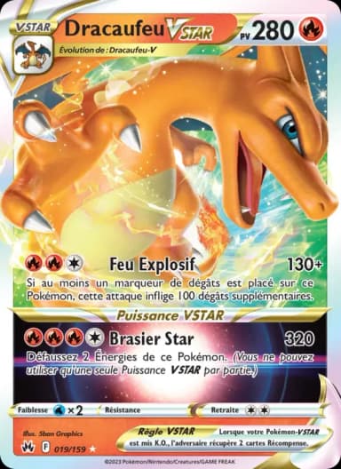 Carte Dracaufeu VSTAR
