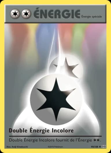 Carte Double Énergie Incolore