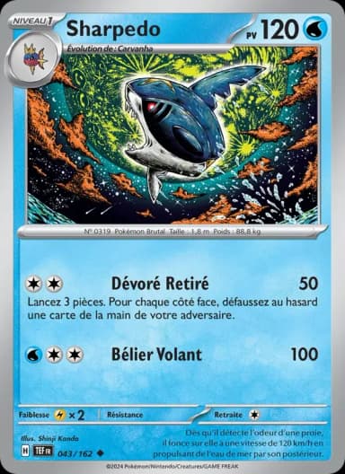 Carte Sharpedo