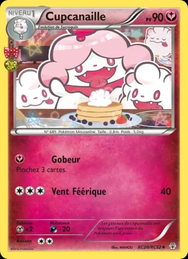 Carte Cupcanaille