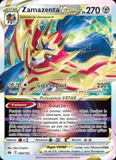 Carte Zamazenta VSTAR