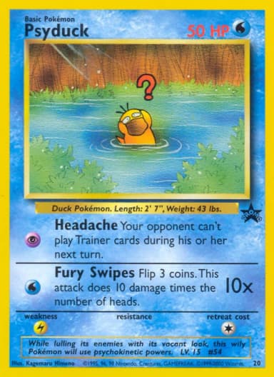 Carte Psyduck