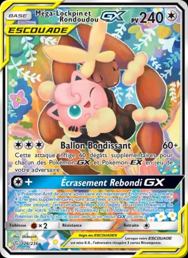 Carte Méga-Lockpin et Rondoudou GX