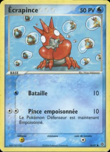 Carte Écrapince