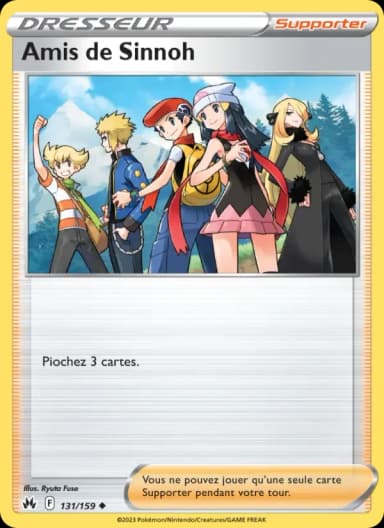 Carte Amis de Sinnoh
