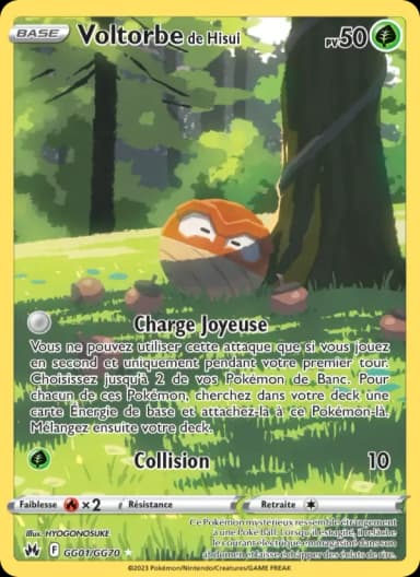 Carte Voltorbe de Hisui
