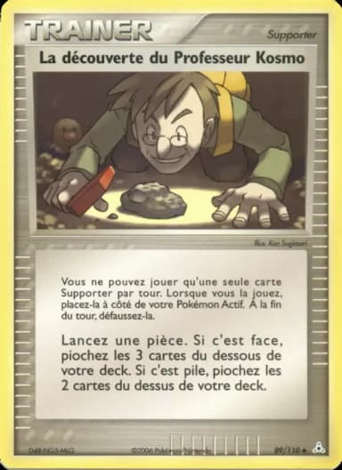 Carte La découverte du Professeur Kosmo