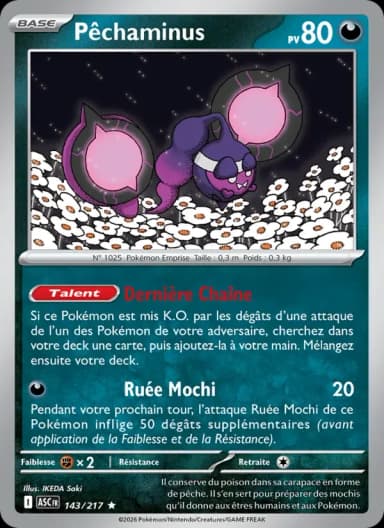 Carte Pêchaminus