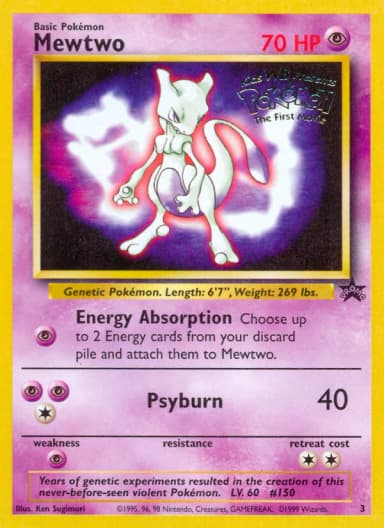 Carte Mewtwo