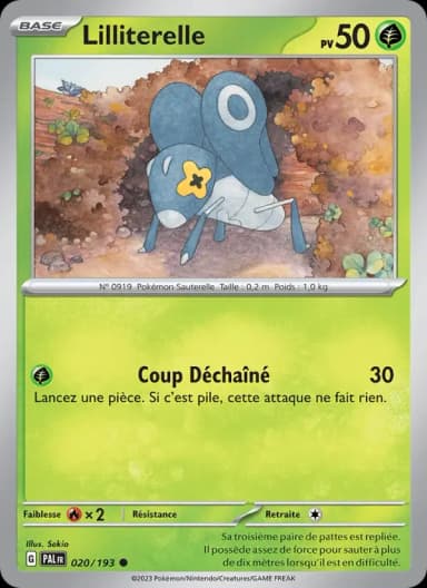Carte Lilliterelle