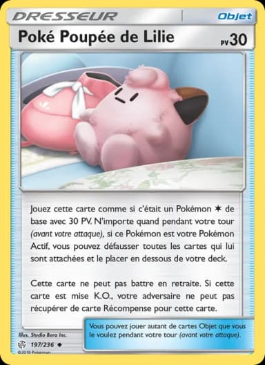 Carte Poké Poupée de Lilie