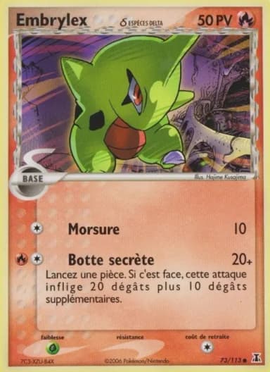 Carte Embrylex δ