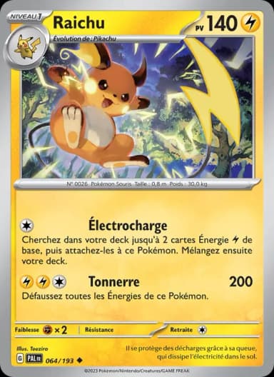 Carte Raichu