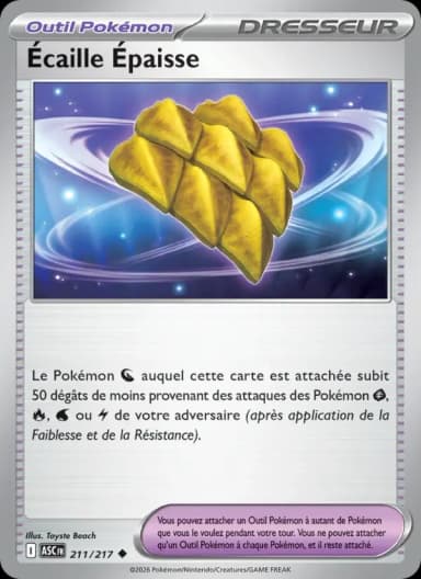 Carte Écaille Épaisse