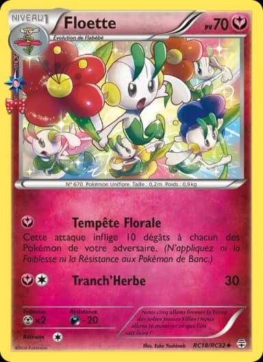 Carte Floette