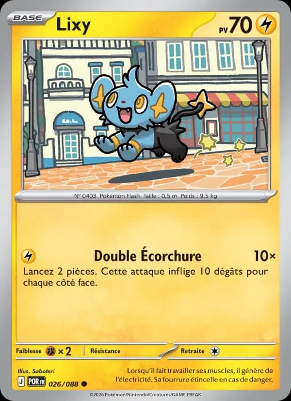 Carte Pokémon Lixy — Équilibre Parfait