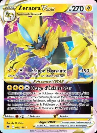 Carte Zeraora VSTAR