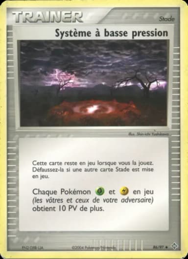 Carte Système à basse pression