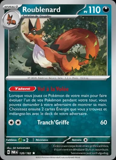 Carte Roublenard