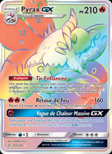 Carte Pyrax GX
