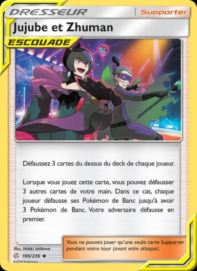 Carte Jujube et Zhuman