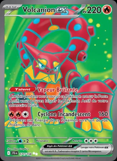 Carte Volcanion-ex