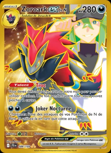 Carte Zoroark-ex de N