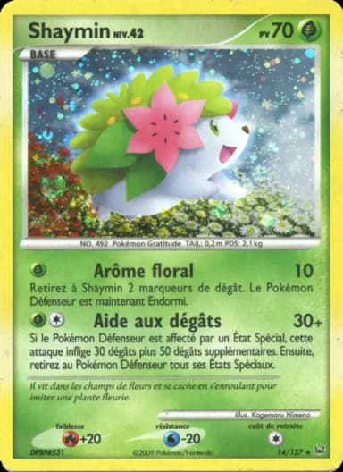 Carte Shaymin