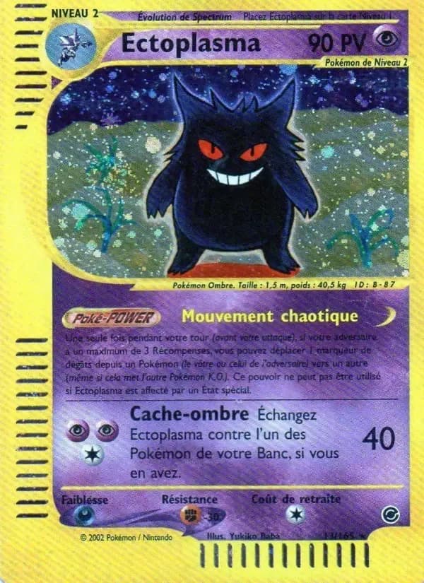 Carte Pokémon Ectoplasma — Expédition