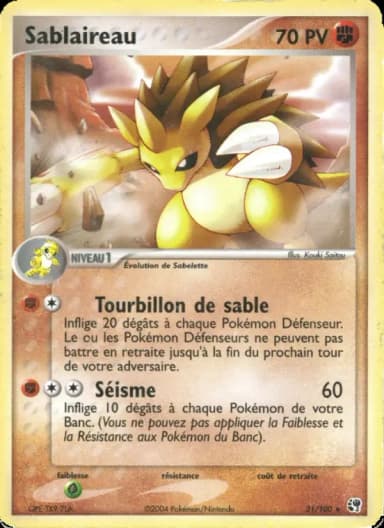 Carte Sablaireau