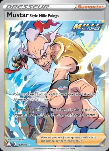 Carte Mustar Style Mille Poings
