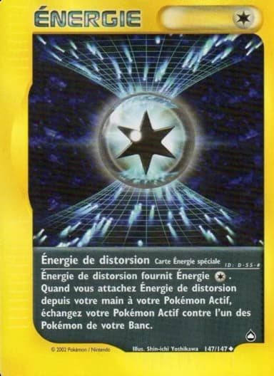 Carte Énergie de distorsion
