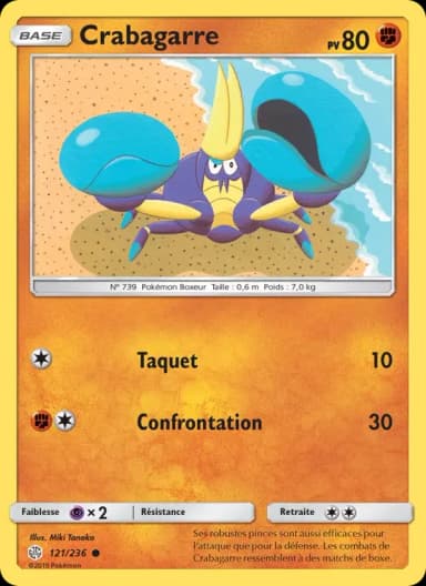 Carte Crabagarre