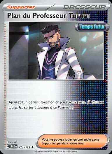 Carte Plan du Professeur Turum